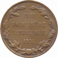 Plate (medallion), 1934 - tail
